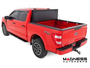 Ford F-150 Bed Cover - Tri-Fold - Flip Up - Hard Cover - 5'7" Bed